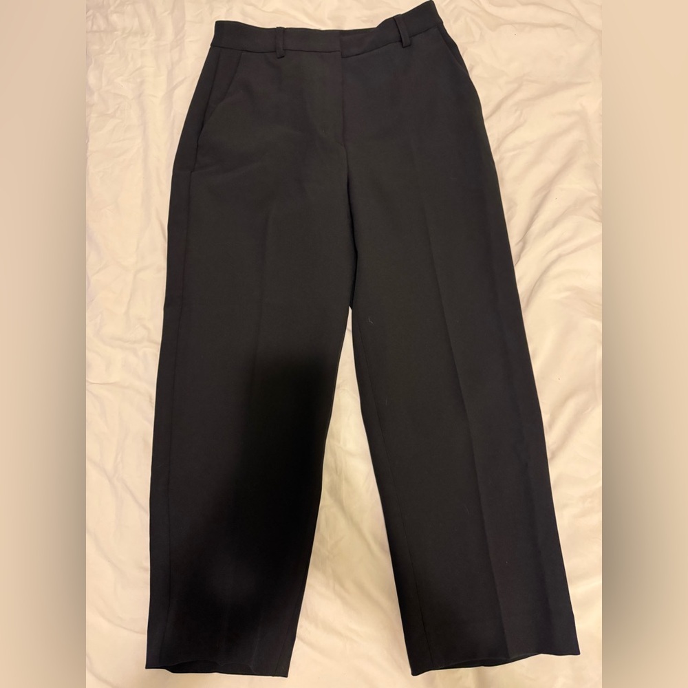 Express Black Straight Leg Dress Pants